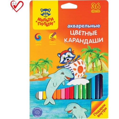 Акварельные карандаши Мульти-пульти China At AliExpress