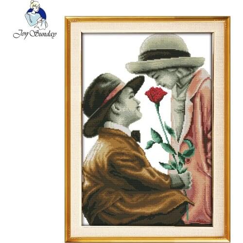 Joy sunday figure style Innocence modern free crafts accessories tools for home decoration cross stitch kits