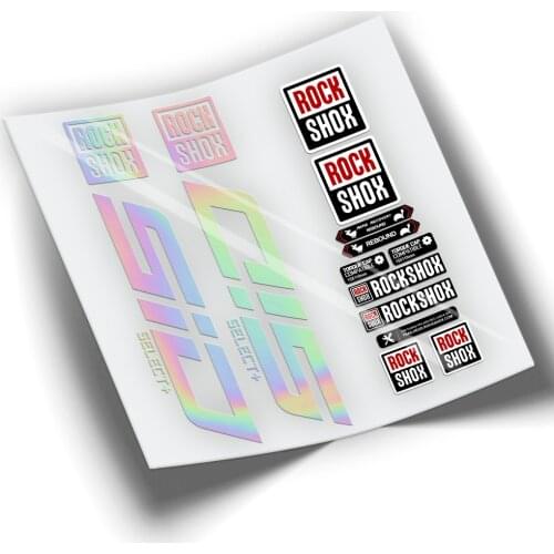 STICKERS FORK BICYCLE ROCKSHOX SID SELECT PLUS 2021 vinyl WP351