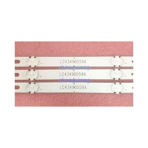 New 5set=15PCS 7LEDs 830mm strip for LG TV 43UJ634V 43LJ61_FHD_L LC43490059A LC43490058A Innotek 17Y 43inch_A-Type
