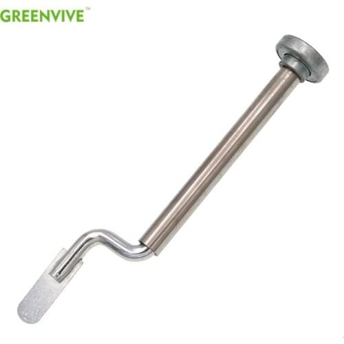 New Beekeeping Tool Beewax Scraper Honey Bees Queen Royal Jelly Cell Cups Cleaning Tool Turning Handle