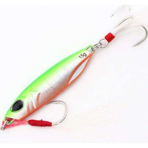 Jigs Sea Fishing Metal Jig Lure Spoon 10G 15G 20G 25G 30G Shore Casting Jigging Lead Fish Sea Bass Fishing Micro Jig