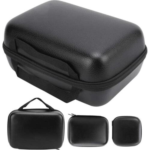 Fishing Bag Spinning Reel Box Shockproof Waterproof Fishing Tackle Storage Case PU Leather Hard Fishing Reel Protective Case