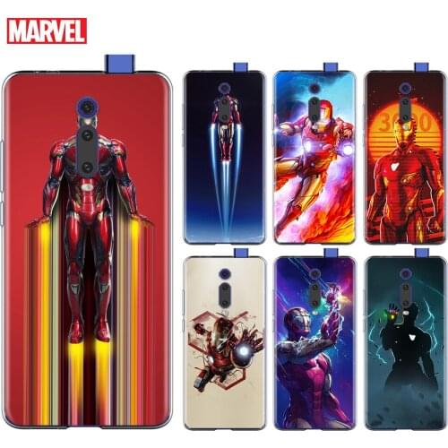 Marvel Iron Man Superhero For Xiaomi Redmi 9I 9T 9A 9C 9 Prime 8A 8 7A 7 6A 6 5 5A 4X PRO Plus Transparent Soft Phone Case