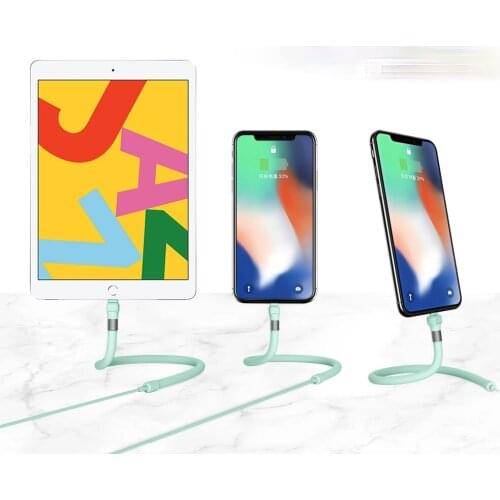 3-in-1 Universal Cable Bracket Desktop Phone Charge Dock Holder 1.2m USB Quick Charge Charger Type C Data Cord Flexible