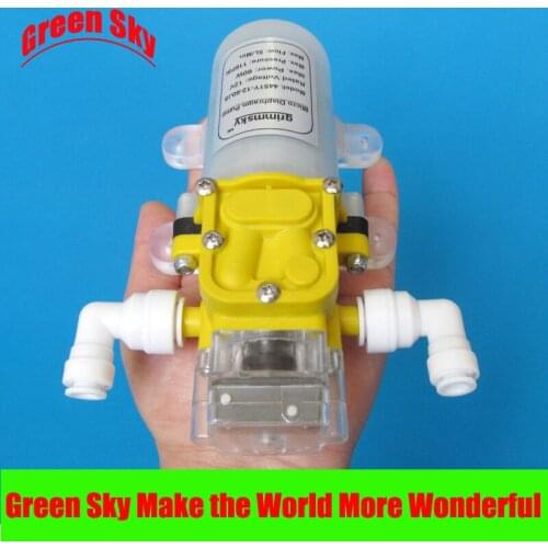 60W water purifier pressurizer 5L/min intelligent dc 12v diaphragm water pump