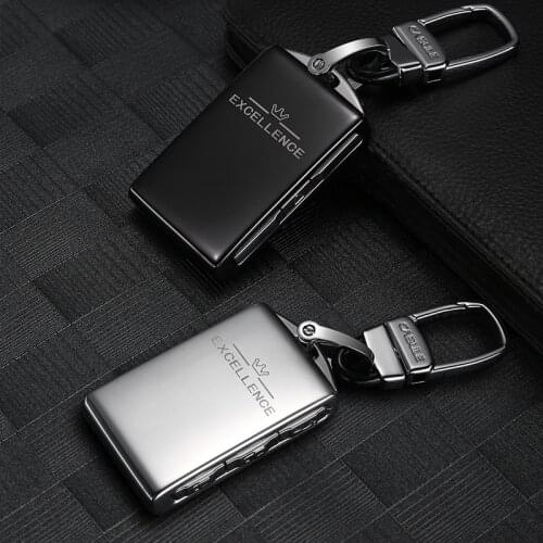 High Quality Car Aluminium Key Fob Shell Replacement For Volvo xc60 xc90 s90 v90 XC60 XC90 XC40 S90 V90 2018