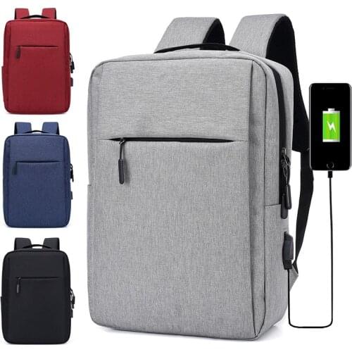Charging Laptop Backpack Men and Women Casual Customized LOGO Business Meeting Gift Simple Shoulder Bag