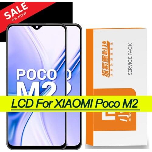 6.53'' LCD for Xiaomi Poco M2 Display Touch Screen Digitizer Assembly Xiaomi poco M2 for Repair Parts