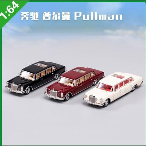 1:64 GCD Pullman Alloy Car Static Metal Model Vehicles For Collection Friends Childrens Gifts