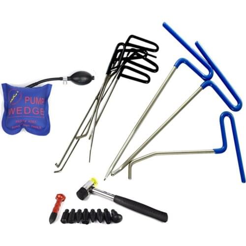 12pcs Hooks Auto Car Body Paintless Dent Repair Removal Tools Dent Hammer Tap Down