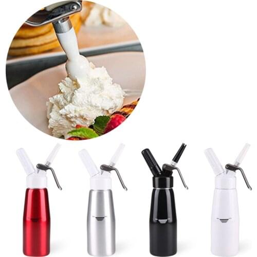 12 Pcs Professional Whipped Cream Dispenser Aluminum Fresh Cream Whipper Cake Foam Maker Foamer Dessert Tools 500ml Wholesale K1