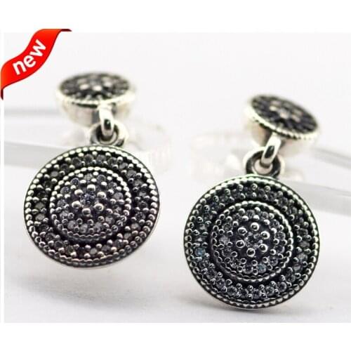 Radiant Elegance Dangle Earrings Silver 925 Jewelry Brincos Earrings for Women Party Wedding Gift kolczyki Wholesale