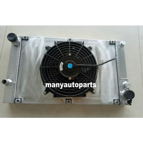 FOR 1983-1988 84 85 86 87 Porsche 944 NON-Turbo Aluminum Radiator+shroud+fan
