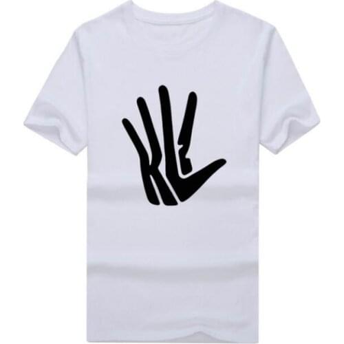 Kawaii Kawhi Leonard KL2 Hand Logo Claw Nickname T-shirt Cotton Tees Mens San Antonio T shirt Tees
