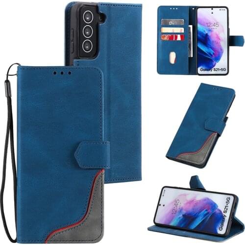 Leather Wallet Case for Samsung S21 S20 S10 S9 S8 Plus S7 Edge Card Slots Phone Cover for Samsung Note 20 10 9 8 Flip Cover