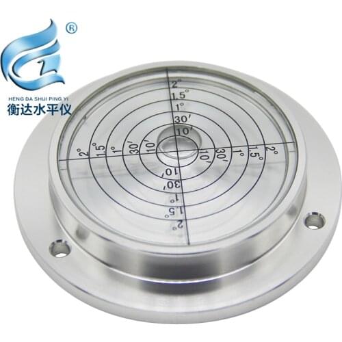 Crane level bubble high precision level bubble level metal round bubble