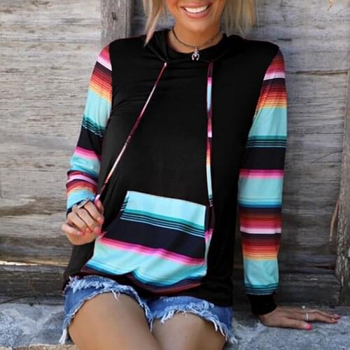 MAFIRRY Womens Hooded Shirts