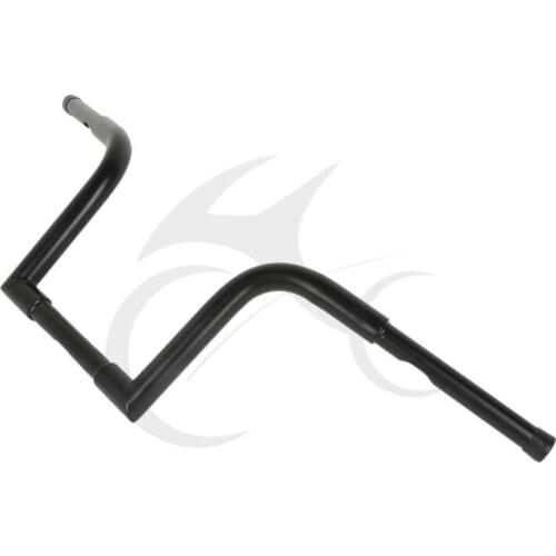 Motorcycle Ape Hanger Bar FAT 1-1/4" 10" Rise Handlebars For Harley Heritage Softail Standard Sportster XL 1200 883 Cafe Racer