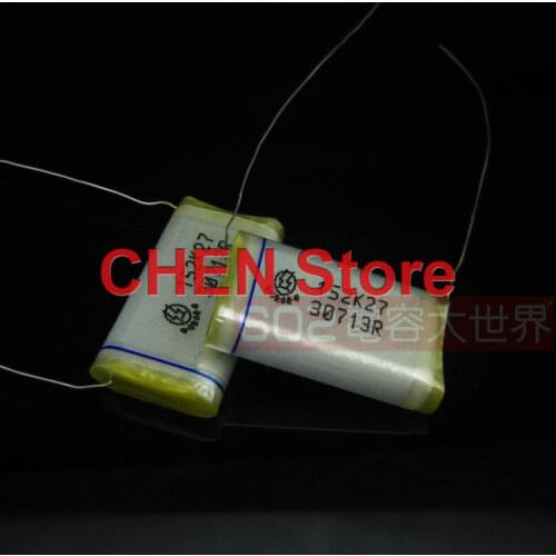 2pcs/10pcs NEW 152K27 152 30kv 27kv 1500p Paper High voltage capacitor 30kv152p 1500pf 152/30kv 30000v152