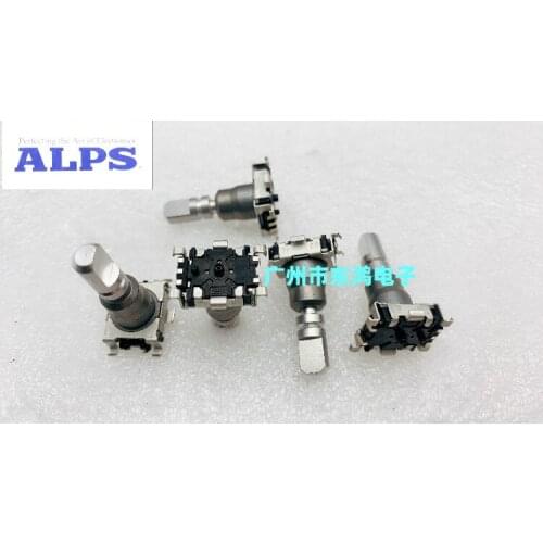 Original New 100% encoder with switch patch foot 30 positioning number 15 pulse point shaft length 24mm EC11J152540C