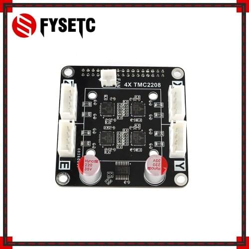 1PC 4X ST820 V1.2 / 4X TMC2208 V1.0 Driver Board Adapter Module For AIO II V3.2 Mainboard All in One II 32 Bit MCU 32bit