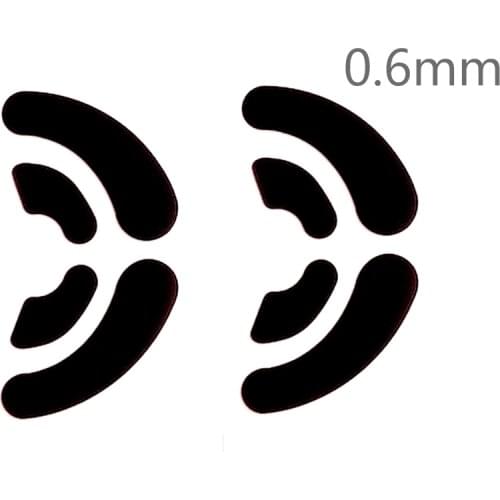 Mouse Feet mouse skates pads for SteelSeries Sensei Wireless Mouse ( Pack of 2 , 0.6mm thickness )