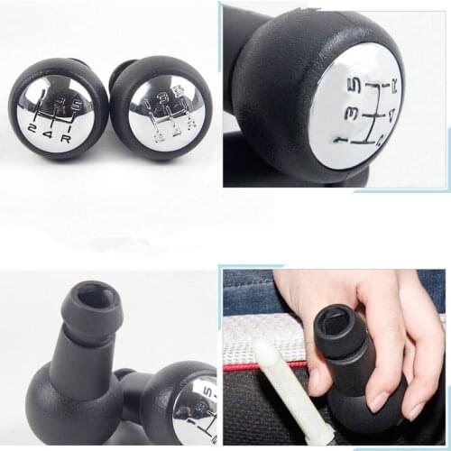 1pc 5-Gear Handle ball Shift Knob for Franch car Pe* 206 207 307 308 408 2008 3008 or Ci* C5 C4L C4 C3XR Pi* El* C-T* models