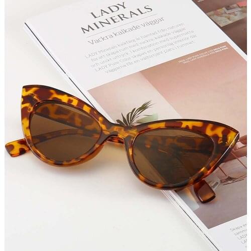 PAMASEN Retro Style Cat Eye Sunglasses Anti-glare Glasses Sunglasses Men Women Driving Sun Glasses For Female UV400