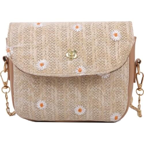 Purple Spirit Bird - Fashion Shoulder Bag Designer Women Crossbody Bags Female Leather White Chain Bags for Women Brand 2021