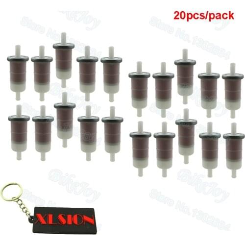 20pcs/pack 3/8" 10mm Fuel Filter For Honda 16900-MG8-003 CBR600 CBR900RR HAWK 650 CBR 1000F 400 600 900 800 1200 1500