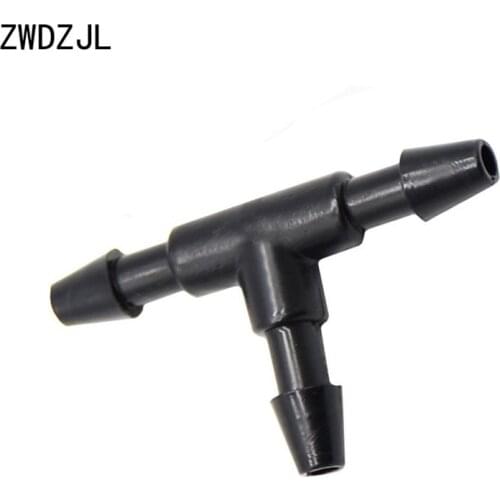 Garden hose 1/8" tee 3 way connector 3/5 hose connector barbed tee garden splitter water divider mist adapter 30pcs
