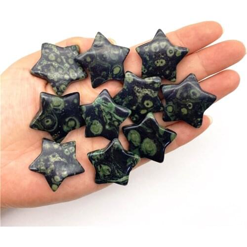 1pc/2pcs Natural Stone kambaba Jasper Star Shaped Crystal Stones Healing DIY Materials Home Decor Natural Quartz Crystals