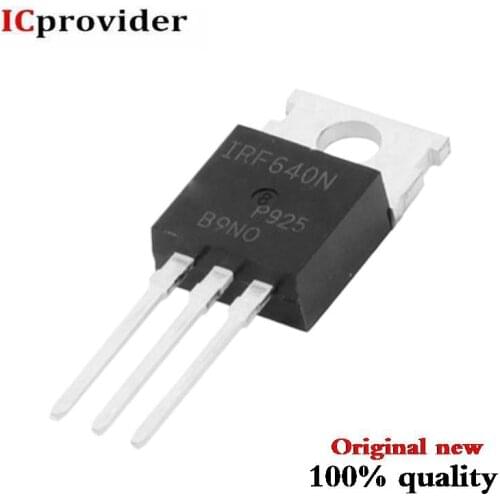 100pieces / lot IRF640N IRF640 IRF640NPBF TO-220