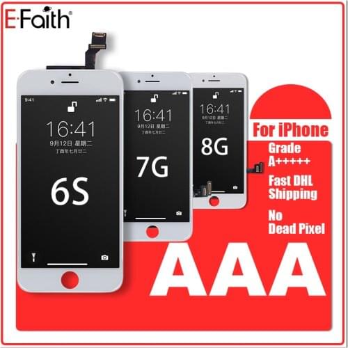 100PCS/Lot Grade AAA+ 100% Brand NEW Display LCD For iPhone 6S 7G 8G with Touch Screen Display Digitizer Assembly Replacement