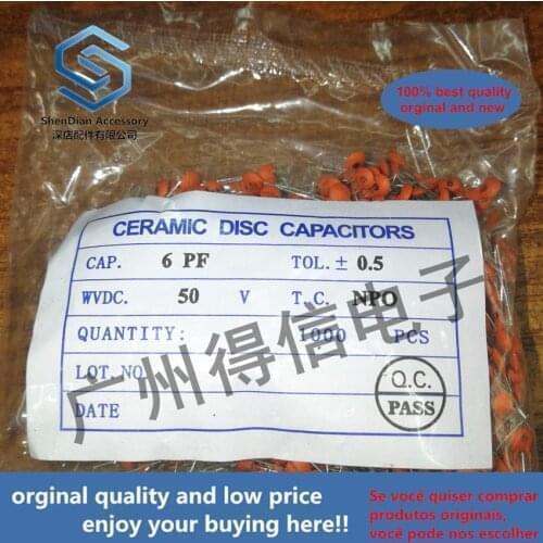 1000pcs 100% new 221 220pF 50V new ceramic chip capacitor
