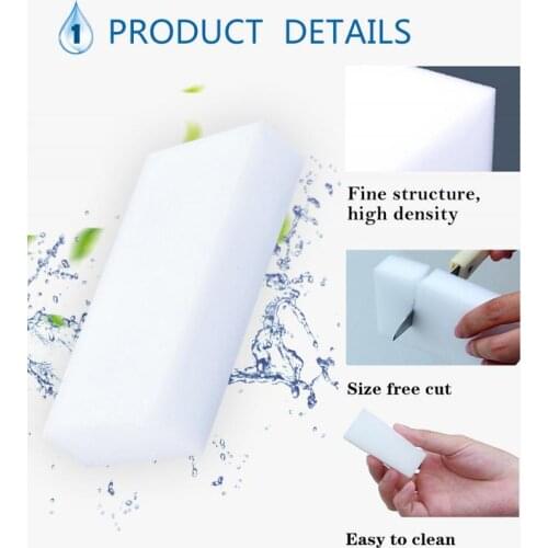 20Pcs Sponge Eraser Kitchen Bathroom Remove Dirt Oil Stain Car Dish Cleaning Cleaner Pads Bathroom Tool Home Kitchen Accessories