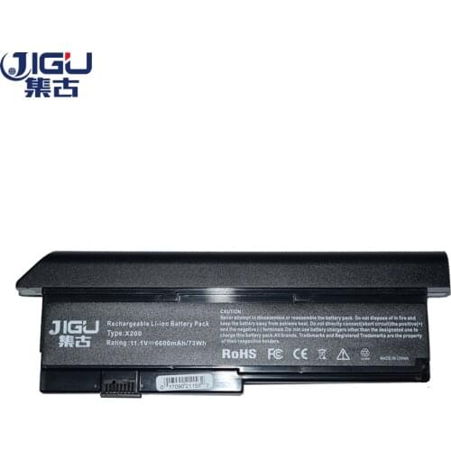 JIGU Laptop Battery For IBM Lenovo ThinkPad X200 Series 7454 7455 7458 ThinkPad X200s 7465 ThinkPad X201 X201s X201i X201-3323