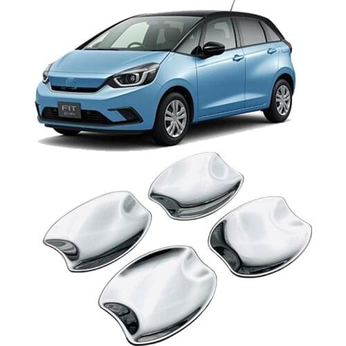 For Honda Fit/Jazz GR 2020 2021 Accessories Car Door Handle Bowl Cover Cap Sticker Molding Garnish