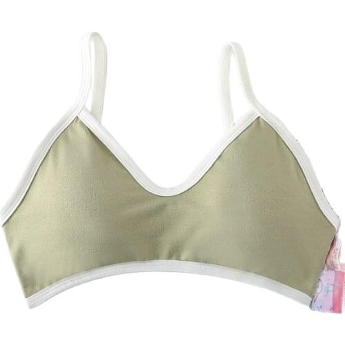 2020 Girl Bralette Padded Bra Candy Color Wire Free Bras Summer Women Crop Tops Underwear Comfortable Sexy Lingerie