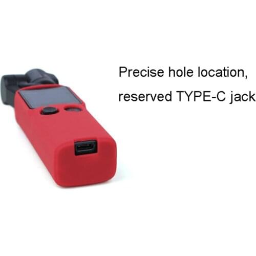 For FIMI PALM Pocket Camera Soft Silicone Protective Cover Skin Shell Case for FIMI PALM Sports Camera Accessories