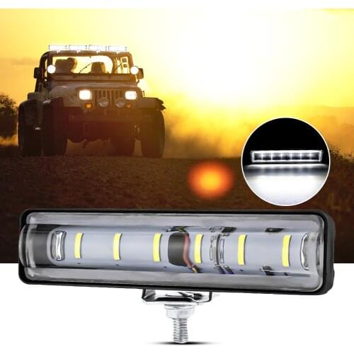 1PC Modified Working Lamp Lights Flood LED Work Light Bar Driving Lamp for Truck Camping Hiking Emergency Car Repairing SUV Boat