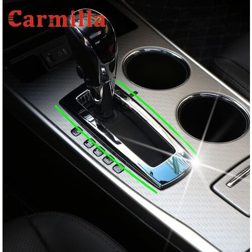 1PC Interior ABS Chrome Shift Gear Position Panel Cover Trim Fit for Nissan Teana Altima 2013 2014 2015 2016 2017
