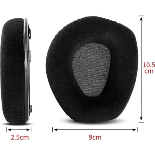 Velvet Replacement Earpads Pillow Ear Pads Cushion for Sennheiser RS165 RS175 RS185 RS195 HDR165 HDR175 HDR185 HDR195 Headphones