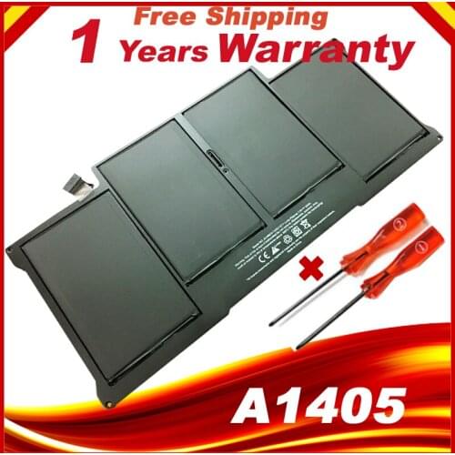 Special New Laptop Battery For Apple MacBook Air 13" A1466 A1369 A1405 A1496 A1377 Battery With Screwdrivers