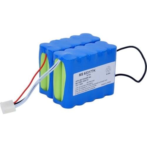 Tops 7000mAh News Vital Signs Monitor battery for GE PRO1000 PRO1006 PRO1008 PRO1009 10N-2P17650 MS 622177K 51731 MS633177C
