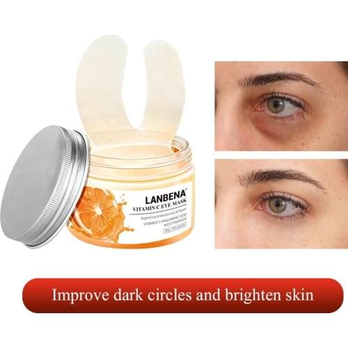 Moisturizing Essence Anti-aging/Puffiness Dark Circles Eyes Skin Calcium Eye Patch Retinol Hyaluronic Acid VC