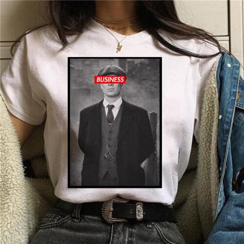 T Shirt women Peaky Blinders Streetwear Top Tee Hip Hop T-shirt O-Neck Summer women Tshirt Fashion Harajuku Female top Tee