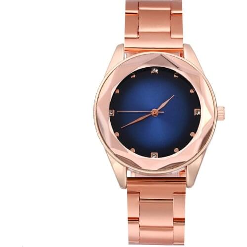 Luxury Starry Sky Watches for Women Stylish Crystal gold Stainless Steel Mesh Bracelet Analog Quartz Wristwatches Ladies Watches