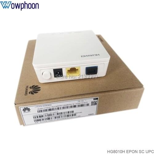 10PCS/lot 100% Original New HUAWEI HG8010H EPON 1GE ONU ONT With 1 port EPON apply to FTTH mode ,Class C+, Termina Epon